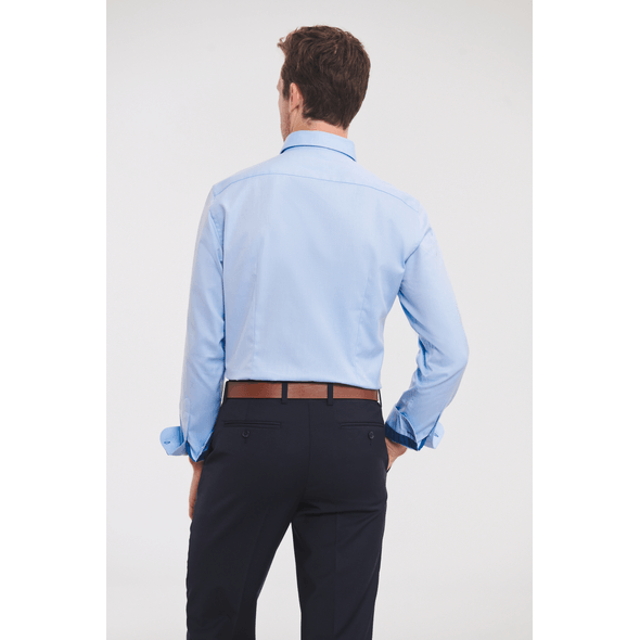 Russell | Langarmshirt mit Fischgrätenmuster Russell | Langarmshirt mit Fischgrätenmuster
